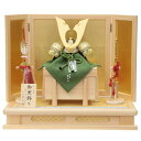 五月人形 兜 平飾り 12号 幅65cm(245to0715)武久 一枚物 萌葱裾濃縅 京甲冑 桧三曲金屏風 ym1091n(gk189b/yb1097/yy1...