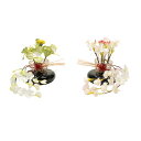 アウトレット品 雛人形 道具単品 背高 桜橘 結桜 末広 黒円台 高さ12cm (25a-ya-0564) インテリア ディスプレイ 見切処分品