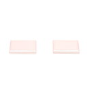 アウトレット品 雛人形 道具単品 10cm 親王台 ピンク 2個セット 幅10cm (25a-ya-0590) インテリア ディスプレイ 見切処分品