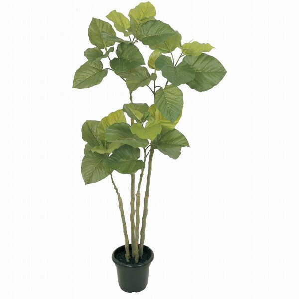 人工観葉植物 ウンベラータ 4F 高さ120cm （P220) （fg5228) （代引き不可） インテリアグリーン フェイクグリーン