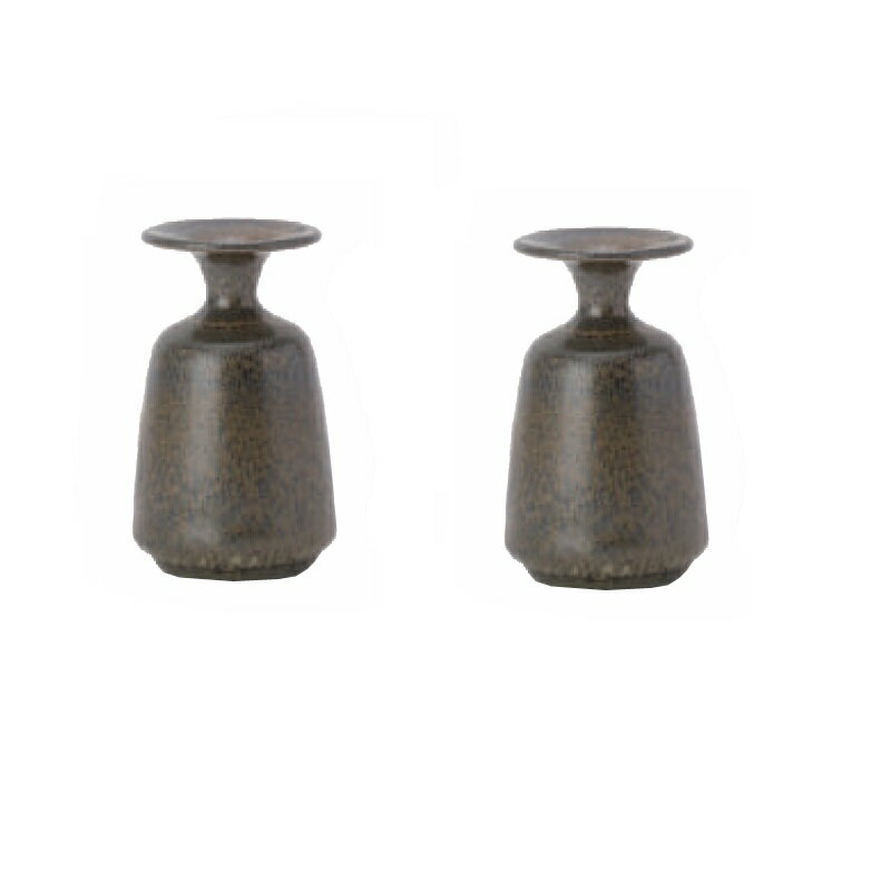 花・観葉植物用ポット ロウチ 7 VASE （2個入り） 32010 花瓶 （代引き不可） ミニサイズ フラワーベイ..