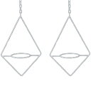 花・観葉植物用ポット エアプランツ ハンキング ロンブス W HANGING (2個入り) 33080 ハンガー パウダーコートスチール製 (代引き不可) アク...