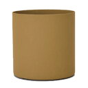 花・観葉植物用ポット アスタ 15 Y Metal POT (1個入り) 33089 底穴なし 鉢タイプ (代引き不可) 小型鉢カバー FARM (p173)