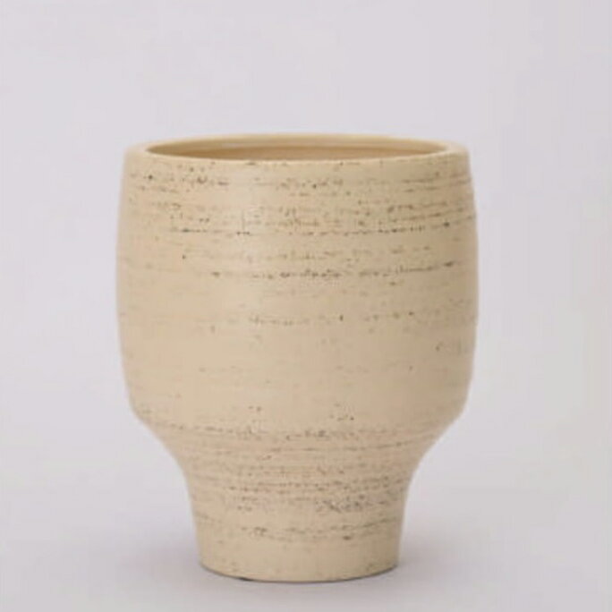 花・観葉植物用ポット ラドミラ 23 Ceramic POT （1個入り） 14004 底穴なし 鉢タイプ （代引き不可） ..