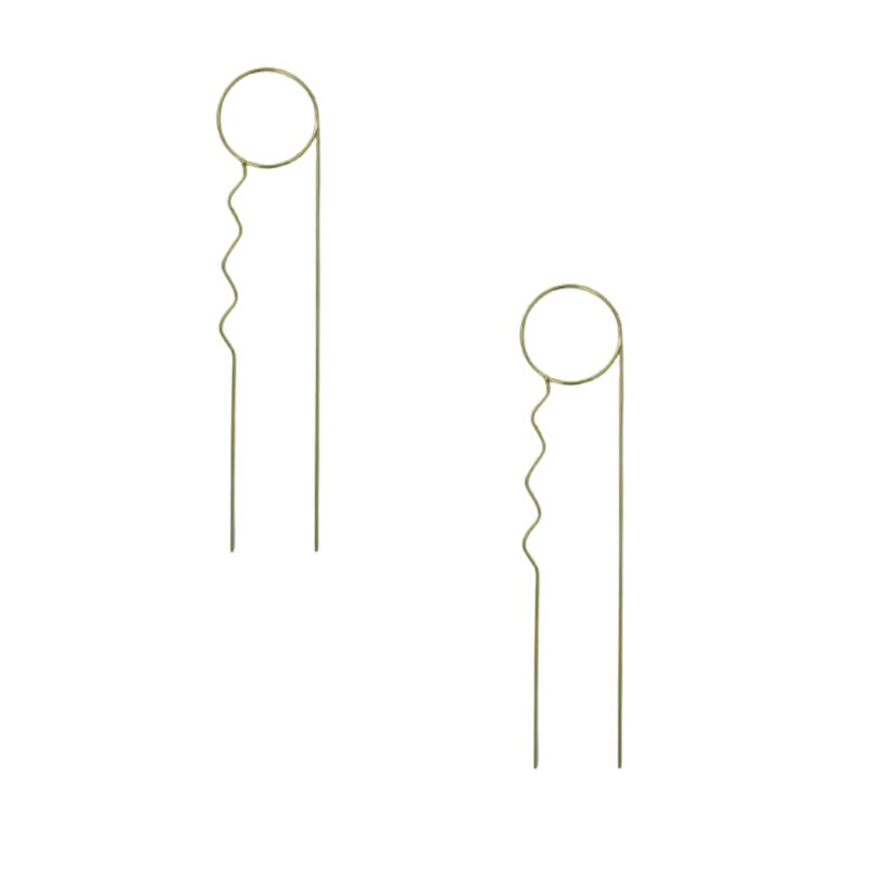 ガーデンアクセサリ ラーケル支柱 L R ステンレスゴールド tool&accessory （2個入り） 33118 （代引き..