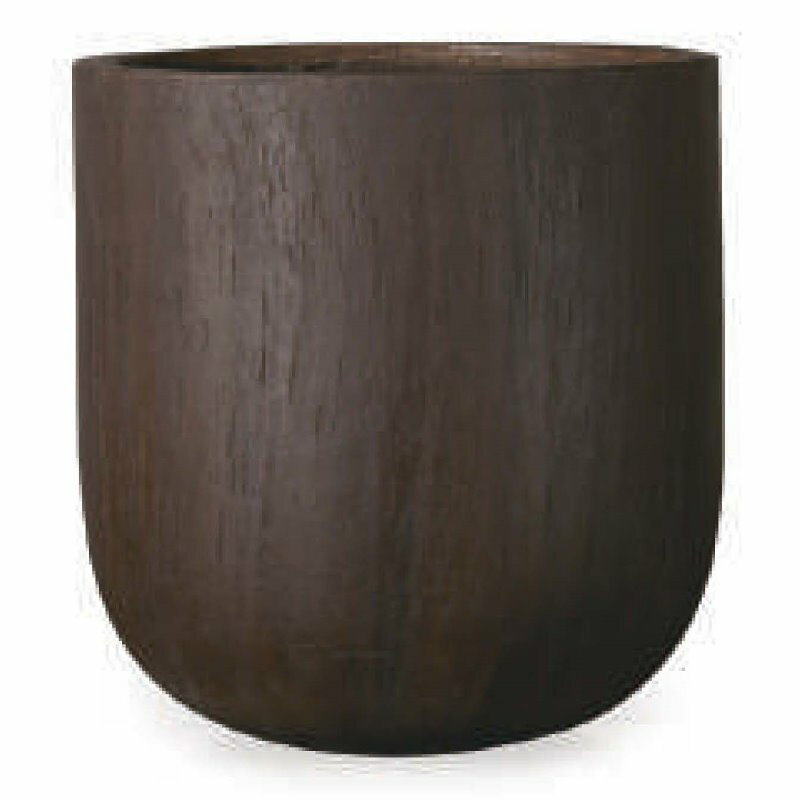 花・観葉植物用ポット ファイバーストーン バルゴ ベアルート L 55/C ブラウン（1個入り）fs-r05c55e [..