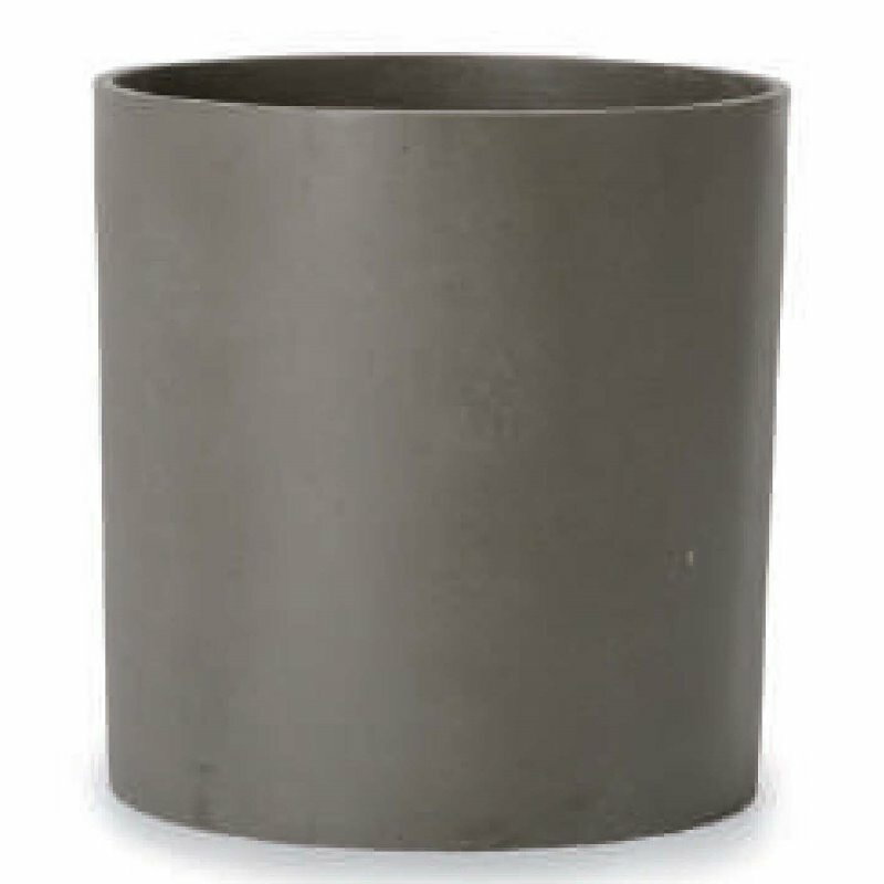 花・観葉植物用ポット ホルスト シリンダー 鉢カバー M 10号/A オリーブ（1個入り）ho-r01g10v [KTp77]..