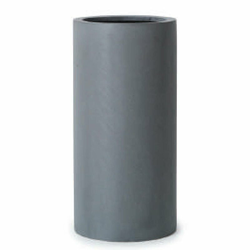 花・観葉植物用ポット マグナス コラム M 60/A グレー（1個入り）kol-m8h060 [KTp40] 大型ポット （代..