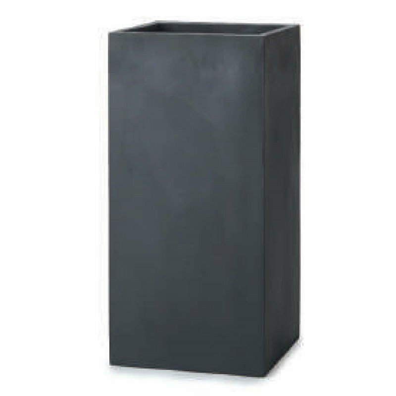 花・観葉植物用ポット マグナス ピラー M 60/A ブラック（1個入り）kol-m9k060 [KTp40] 大型ポット （..