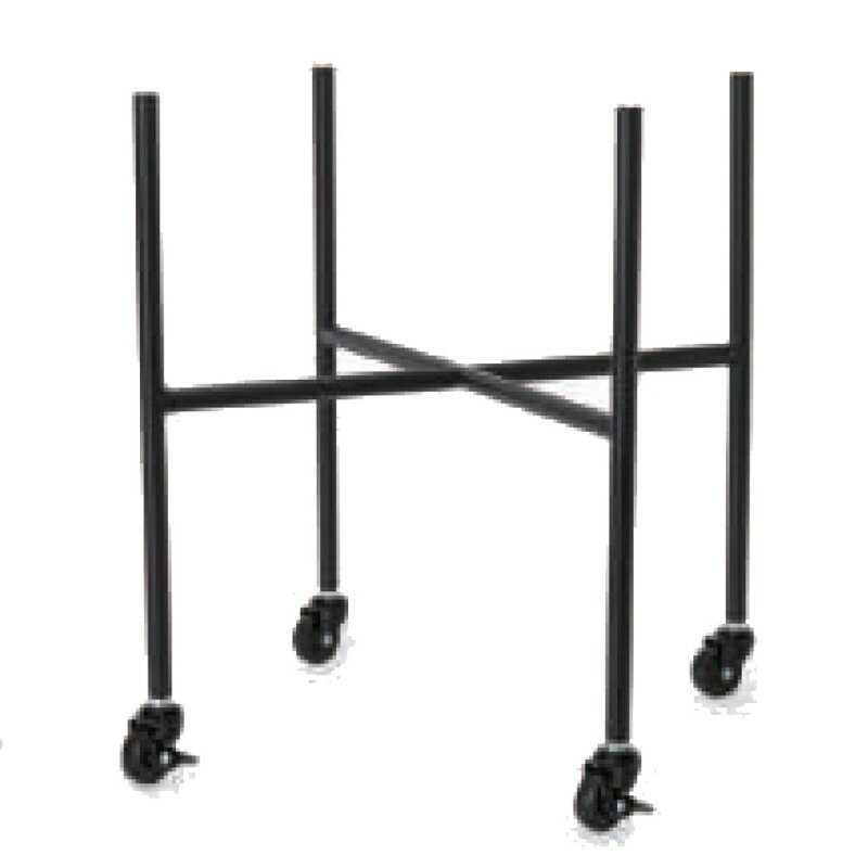 花・観葉植物用ポット用アクセサリ キャスター付スチール ポットスタンド 直径40用（1個入り）ac-ptck4..