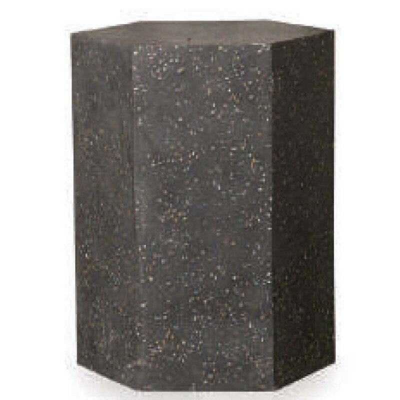 アウトドア ファニチャー ホルスト ペンタゴン スツール 40/A スパークルブラック（1個入り）kol-tl001b [OLp69] ファニチャーコート付 （代引き不可）ホテル・オフィスビル・店舗 エクステリア ガーデン