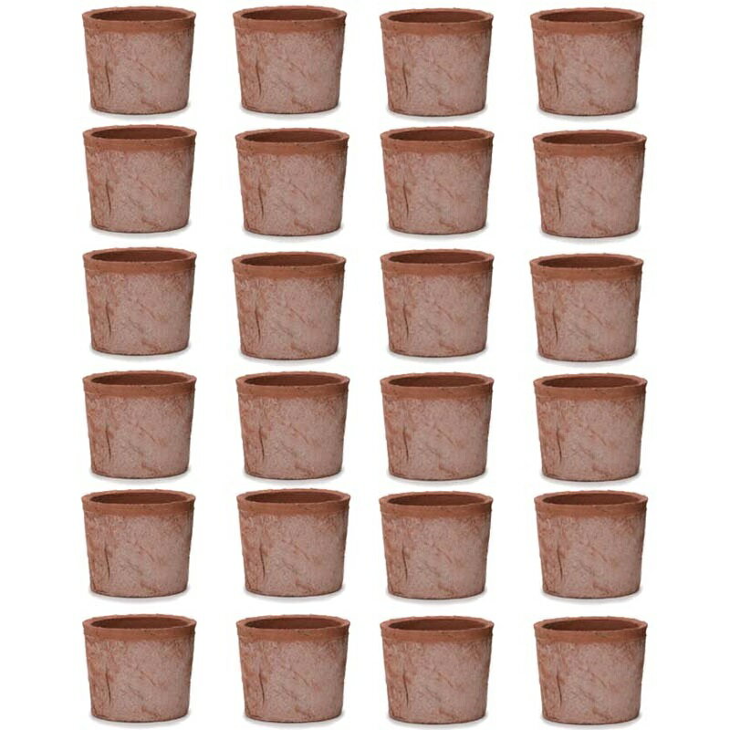 花・観葉植物用ポット モスポット シリンダー 赤土 XS 3号 赤（24個入り）ms-700r03e [KTp329] ミニポ..