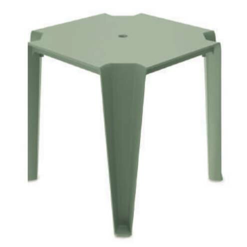 アウトドア ファニチャー FERNE ロッティ ダイニングテーブル セージグリーン（1個入り）kol-fx14sg [K..