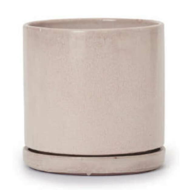 花・観葉植物用ポット ビトロ エンデカ S 9号/A アイボリー釉（1個入り）vt-r11v09p [KTp353] 小型ポッ..