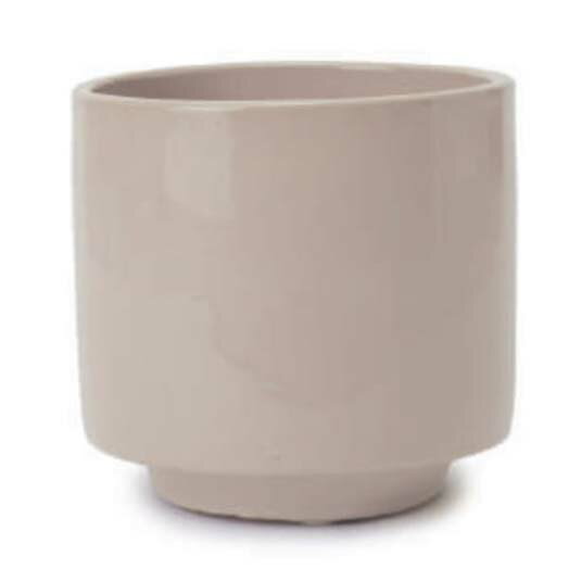 花・観葉植物用ポット ビトロ エンデカ S 9号/A アイボリー釉（1個入り）vt-r11v09v [KTp355] 小型ポッ..