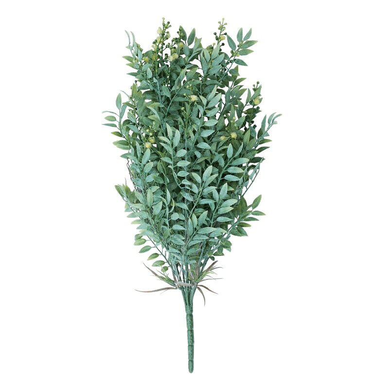 Rakuten - 人工観葉植物 イエローフラワー ブッシュ （1個入り）MIRAKANA ブッシュ ピックタイプ インテリア フェイクグリーン 造花 BUSHグリーン