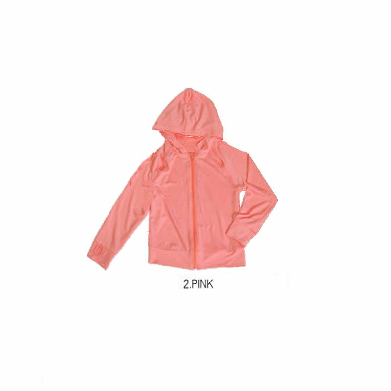 ファッション ベビー・キッズ ラフラッシュガード 無地 110〜120cm/PINK（ hw8212 ）アパレル サマー