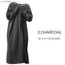 ファッション レディース オーバーロングアウターT100 裏起毛 M~Lサイズ/CHARCOAL(チャコール)( hw8315 )アパレル ウィンター