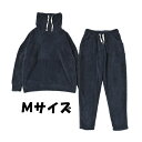 ファッション レディース シープボア ハイネックパンツ上下セット M～Lサイズ/NAVY （hw8248-6） アパレル ウィンター