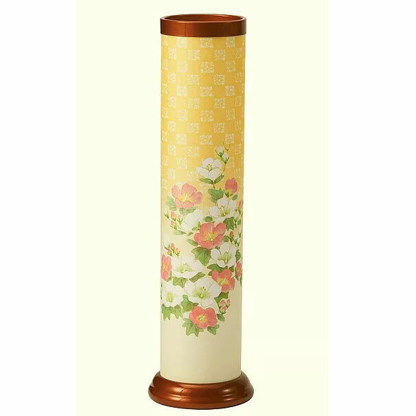 盆提灯 岐阜提灯 置き提灯 創作提灯 いろは480芙蓉 光触媒 銅粉ワイン塗 高さ48cm (P12)(2444) 水雷球 ..