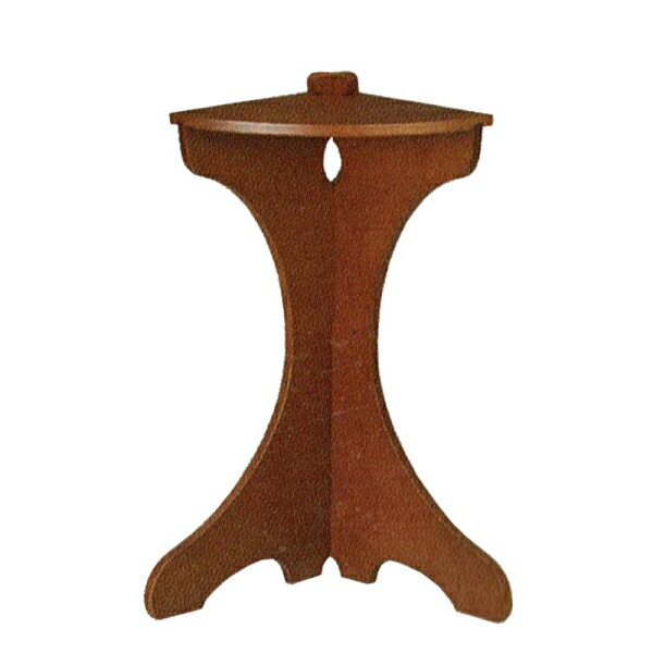 盆提灯 岐阜提灯 飾り台 和讃 家庭用お飾り台 けやき色 組立式 高さ42cm (P22)(38364) 初盆 新盆 お盆