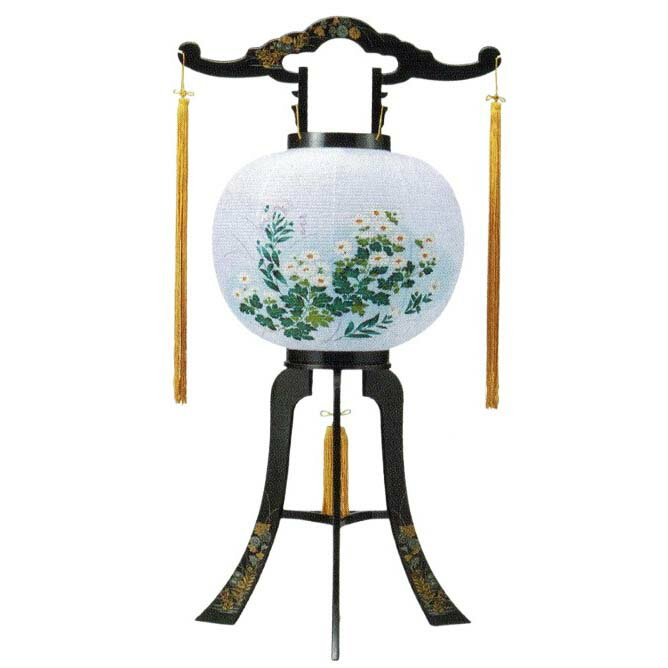 盆提灯 岐阜提灯 置き提灯 PC行灯 あさみ 廻転 高さ80cm (P29)(4091) 初盆 新盆 お盆