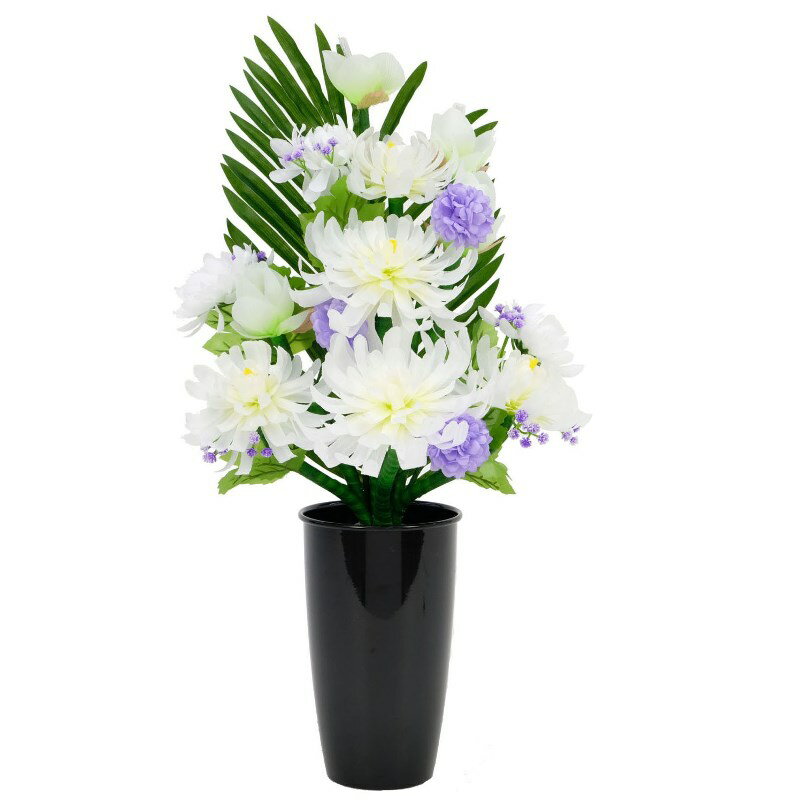 盆提灯 八女提灯 花タイプ ルミナス グランドマム 高さ60cm （P49)(8865-90210) 電気コード式 初盆 お盆