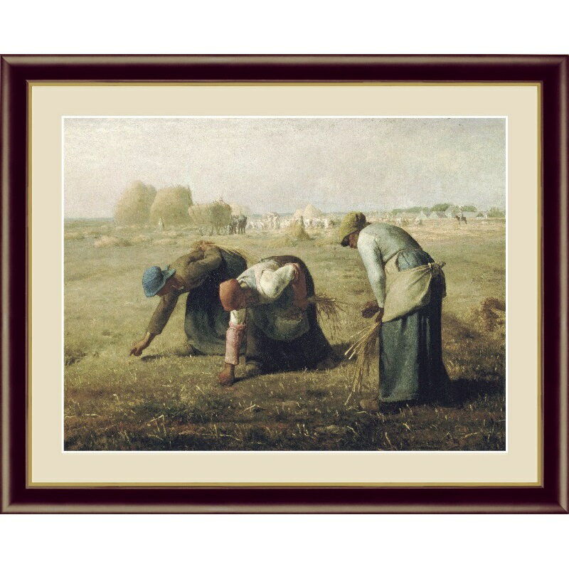 額絵 ミレー 【落穂拾い】 G4-BM010 [代引き不可]