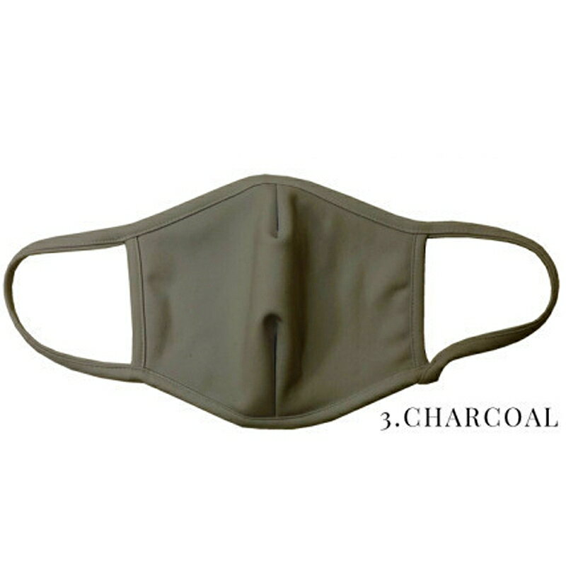 ファッション CLEAT(クリート)制菌撥水洗えるマスク CHARCOAL L～LLサイズ hw778