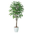 人工観葉植物 ベンシャミナスプラッシュトリプル 180 natural ポット付き 高さ180cm (P59-91245) (代引き不可) インテリアグリーン フェイクグリーン