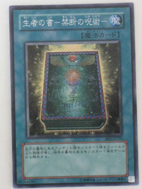 遊戯王 カード生者の書-禁断の呪術-