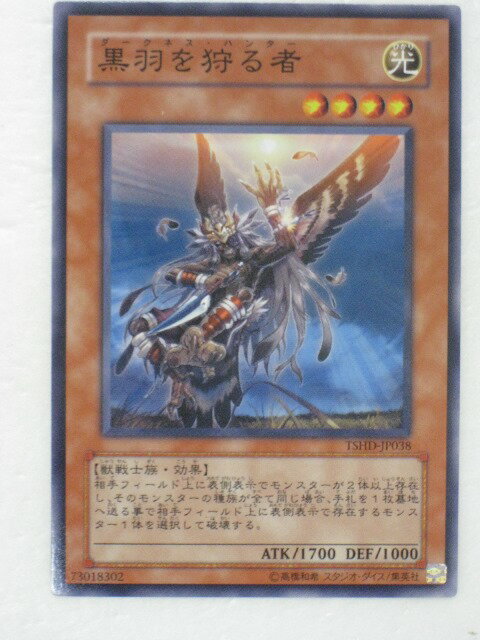 遊戯王 カード【黒羽を狩る者 ダークネス・ハンター】【TSHD-JP038】 遊戯王 OCG シングルカード トレカ 【中古】【代引き不可】