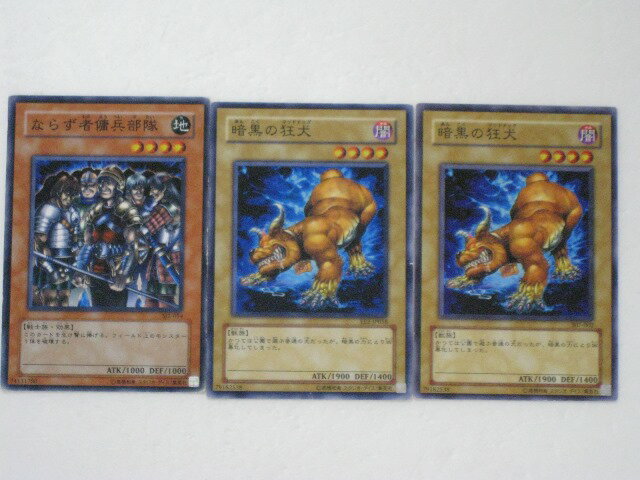 遊戯王 カードならず者傭兵部隊・暗黒の狂犬2枚セットノーマル トレカ 【中古】【代引き不可】