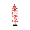 吊るし飾り 桜うさぎ 飾り台セット 特小 スタンド付き 高さ48cm(sp-3-18)つるし雛 雛人形 脇飾り インテリア つるし飾り
