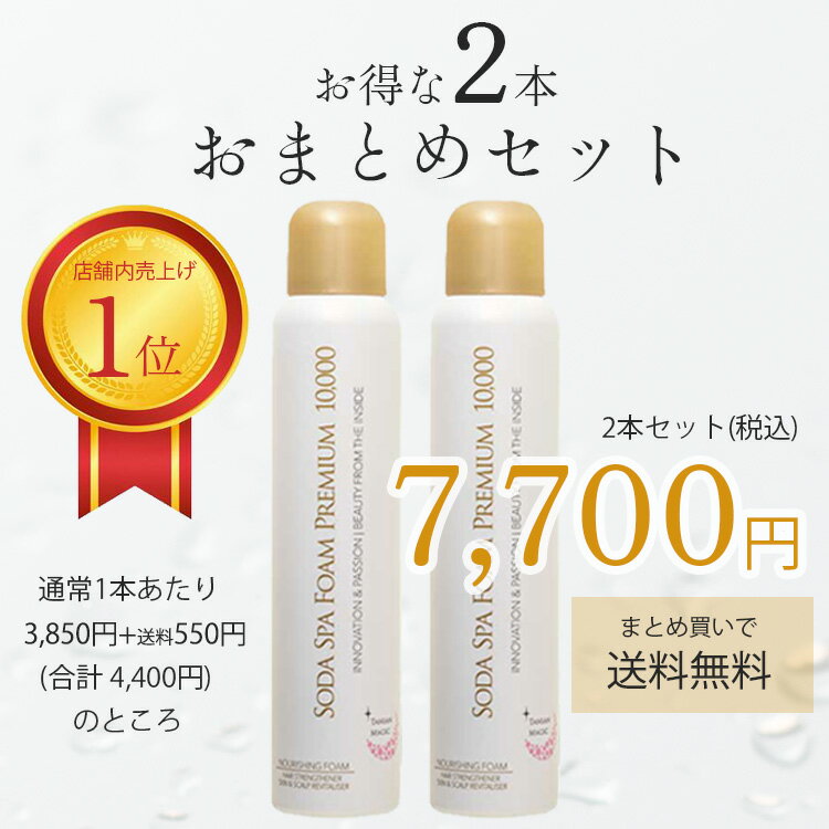 【メーカー公式】【送料無料】 ソーダスパフォーム プレミアム10000 130g 2本セット 洗顔 炭酸 炭酸洗顔 炭酸パック 混ぜない スカルプパック スキンケア クレンジング 東洋炭酸研究所 美容成分無添加