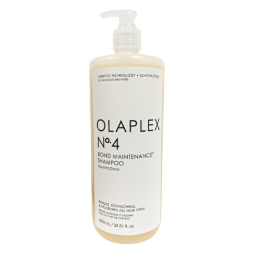 オラプレックス No.4 ボンドメンテナンス シャンプー 1000ml ヘアケア スカルプケア OLAPLEX オラプレックス No.4 ボンドメンテナンス シャンプー 1000ml ヘアケア スカルプケア OLAPLEX
