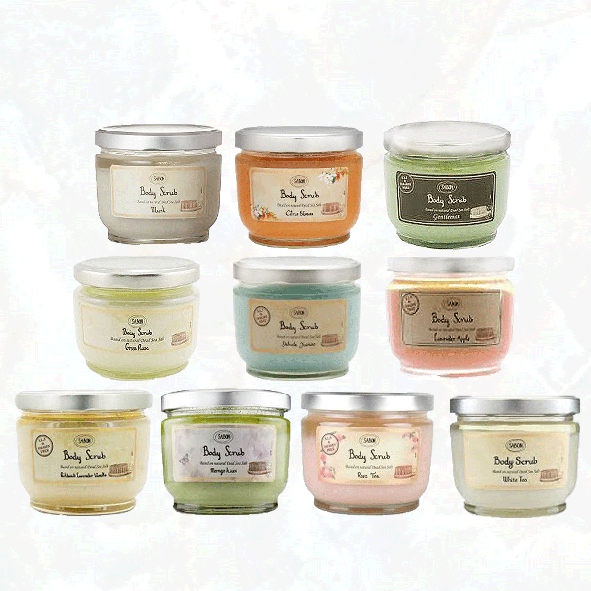 (ks) SABON サボン ボディスクラブ グリーン ローズ 320gのサムネイル