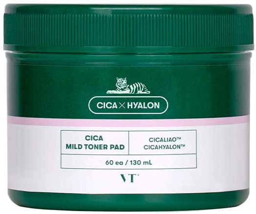 (ff) VT COSMETICS ブイティ コスメティックス シカ マイルド トナーパッド 130ml/60枚 ブイティー メイク落としのサムネイル