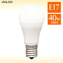 LED電球 直径約3.5×高さ約7.4 LDA4N-G-E17-4T6-E LDA4L-G-E17-4T6-E E17 広配光 40形相当 昼白色 電球色 LED電球 E17 広配光 40形相当 広配光 LED 電球 明かり 電気 照明 昼白色相当 電球色相当 アイリスオーヤマ