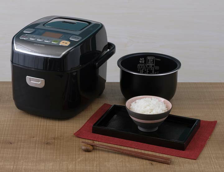 【最大450円OFF】炊飯器 3合 ih 炊飯器 一人暮らし アイリスオーヤマ IHジャー 圧力ジャー 米屋の旨み 銘柄炊き 圧力IHジャー炊飯器 3合 ブラック RC-PA30-B炊飯器 炊飯ジャー IH 3合 炊き分け ご飯 一人暮らし ひとり暮らし