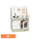 おもちゃ かわいい お料理ごっこ おままごとキッチン/フォレストグリーン TYPR44048Nごっこ遊び 木製 おしゃれ 調理道具 インテリア パステルカラー 誕生日プレゼント クリスマスプレゼント ギフト キッズ PolarB DADWAY