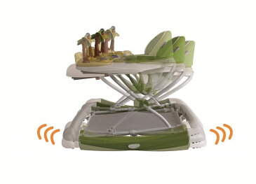 ベビーウォーカーZOO 送料無料 ベビー用品 ベビーウォーカー 歩行器 折りたたみ 歩行訓練 揺れる おもちゃ ロッキング かわいい ギフト ピンク グリーン【D】