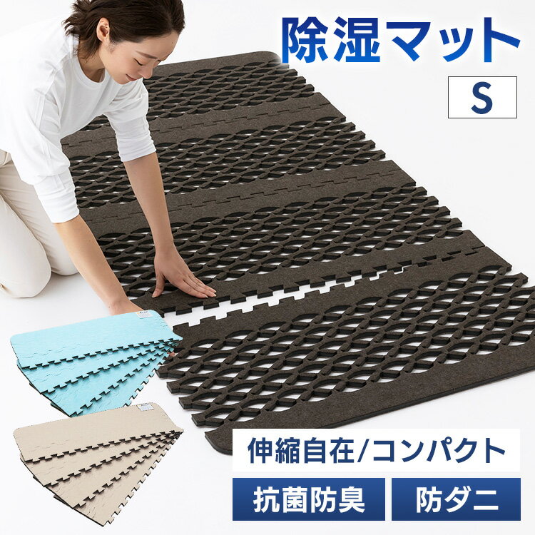 除湿マット 除湿シート シングル すのこマット 除湿シート 除湿 すのこ型吸湿マット クローゼット 押し入れ 吸湿 エアージョブマックス JABFST660 湿気対策 抗菌防臭 フィルハーモニィ インエグジット 【B】