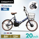 電動自転車 折りたたみ 20インチ 6段 TDN-206X送料無料 自転車 電動アシスト自転車 折りたたみ電動自転車 6段変速 8AHバッテリー 12AHバッテリー TDN-206 e-bike PELTECH 【簡易組立必要品】【TD】【SUTU】 【代引不可】