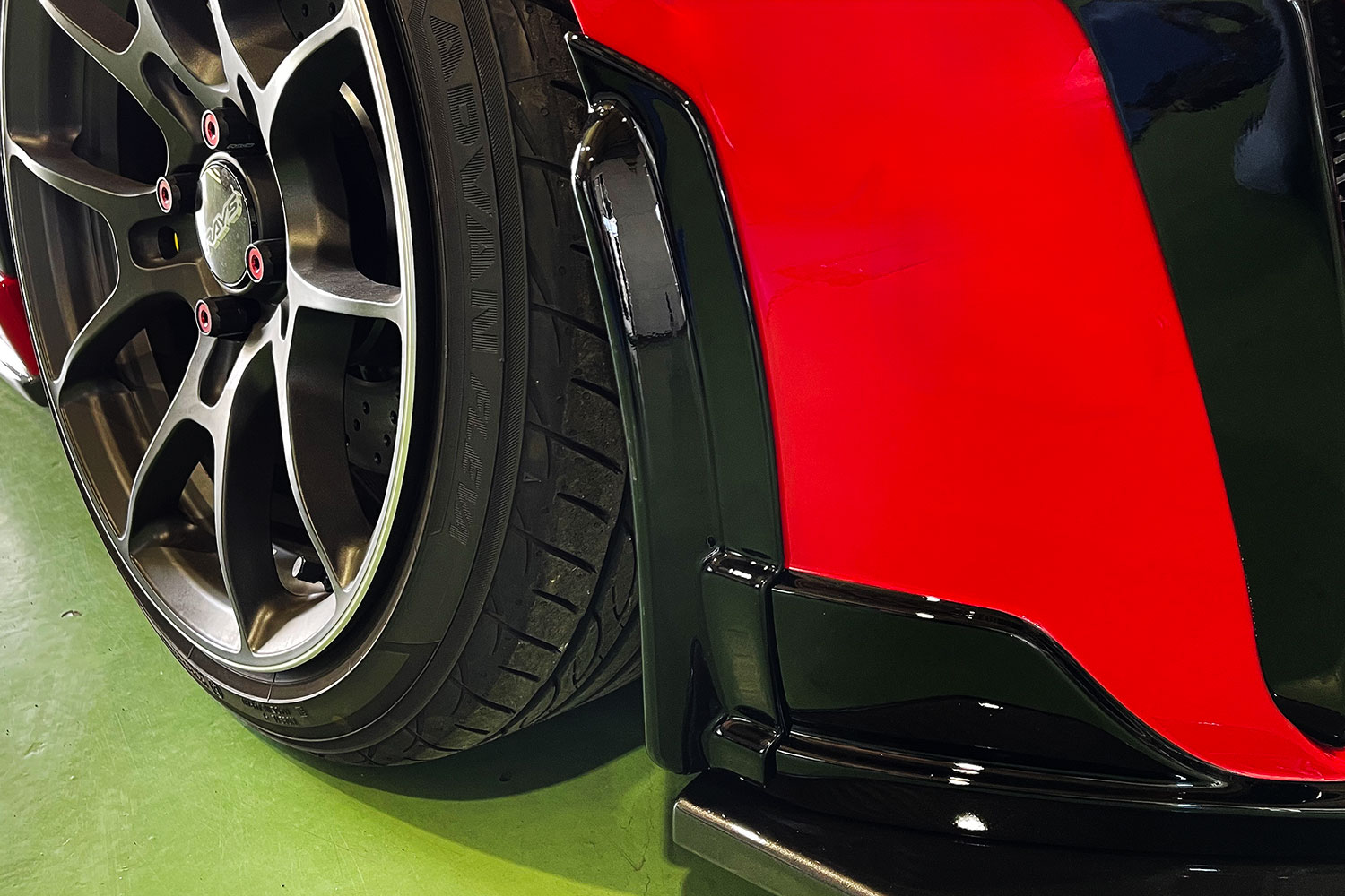 [テイクオフ]CROSS S660 TYPE-B フロントバンパー サイドフィン　JW5 BARIKIのサムネイル