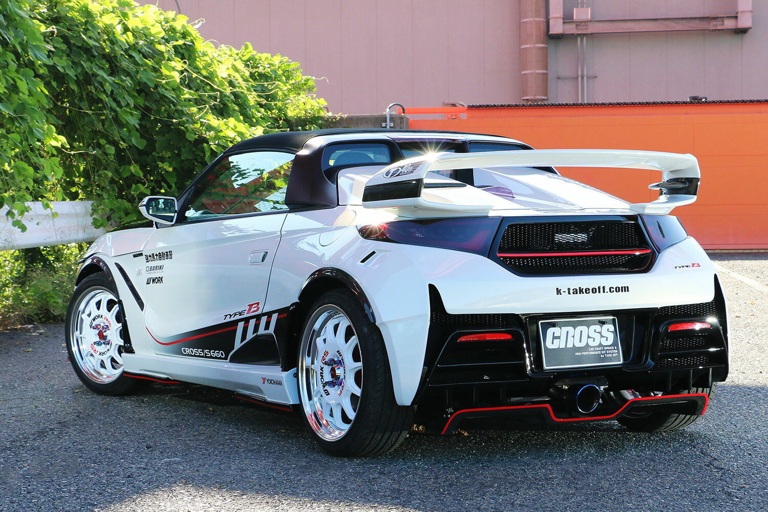 [テイクオフ]CROSS S660 TYPE-B リアバンパー JW5 BARIKIのサムネイル