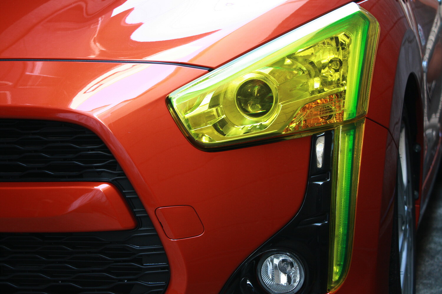 [テイクオフ]ヘッドライトカバー カラーシリーズ COPEN Robe X-PLAY GR SPORT LA400K LA400A　GRコペン