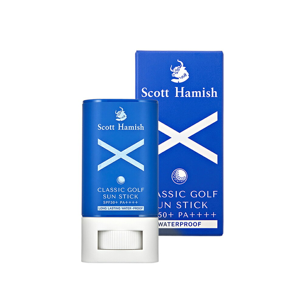 Scott Hamish Classic Golf Sun Stick スコットハミッシュクラシックゴルフサンスティックSPF50+ PA++++、18.5g