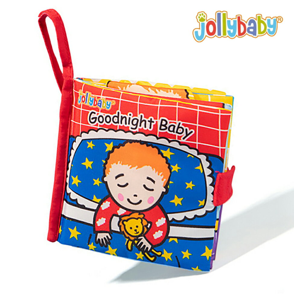 【ポイント5倍アップ】【Jollybaby】 幼児 知育布絵本 指遊び タッチと感触 いないいないばあ物語 親子交流 ベビー 布えほん めくってパリパリ音の鳴る玩具