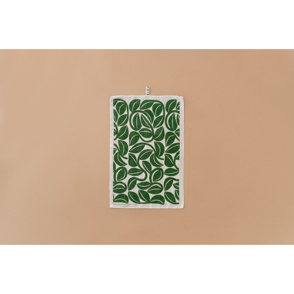 【Herbs】キッチンクロス(Basil)